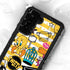 Looney Tunes Tweety and Sylvester Striped Patches Galaxy S23 Plus Waterproof Case