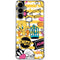 Looney Tunes Tweety and Sylvester Striped Patches Galaxy S24 Plus Clear Case