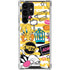 Looney Tunes Tweety and Sylvester Striped Patches Galaxy S24 Ultra Clear Case