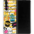Looney Tunes Tweety and Sylvester Striped Patches Galaxy Z Fold3 5G Skin