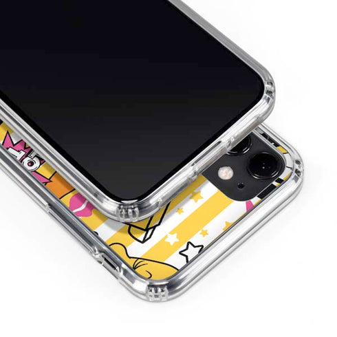 Looney Tunes Tweety and Sylvester Striped Patches iPhone 11 Clear Case