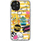 Looney Tunes Tweety and Sylvester Striped Patches iPhone 11 Pro Clear Case