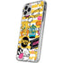 Looney Tunes Tweety and Sylvester Striped Patches iPhone 11 Pro Clear Case