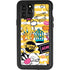 Looney Tunes Tweety and Sylvester Striped Patches iPhone 11 Pro Waterproof Case