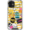Looney Tunes Tweety and Sylvester Striped Patches iPhone 12 Clear Case