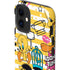 Looney Tunes Tweety and Sylvester Striped Patches iPhone 12 Impact Case