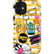 Looney Tunes Tweety and Sylvester Striped Patches iPhone 12 Mini Impact Case