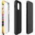 Looney Tunes Tweety and Sylvester Striped Patches iPhone 12 Mini Impact Case
