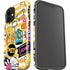 Looney Tunes Tweety and Sylvester Striped Patches iPhone 12 Mini Impact Case