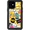 Looney Tunes Tweety and Sylvester Striped Patches iPhone 12 Mini Waterproof Case