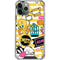 Looney Tunes Tweety and Sylvester Striped Patches iPhone 12 Pro Clear Case