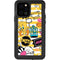 Looney Tunes Tweety and Sylvester Striped Patches iPhone 12 Pro Waterproof Case