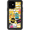 Looney Tunes Tweety and Sylvester Striped Patches iPhone 12 Waterproof Case