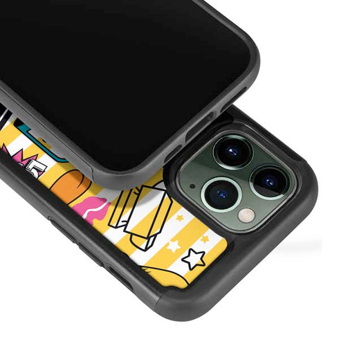 Looney Tunes Tweety and Sylvester Striped Patches iPhone 13 Pro Cargo Case