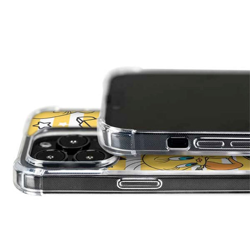 Looney Tunes Tweety and Sylvester Striped Patches iPhone 13 Pro Max MagSafe Case