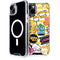 Looney Tunes Tweety and Sylvester Striped Patches iPhone 14 MagSafe Case