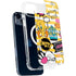 Looney Tunes Tweety and Sylvester Striped Patches iPhone 15 Plus MagSafe Case