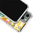 Looney Tunes Tweety and Sylvester Striped Patches iPhone 14 Pro Max Clear Case