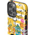 Looney Tunes Tweety and Sylvester Striped Patches iPhone 15 Pro Max Impact Case