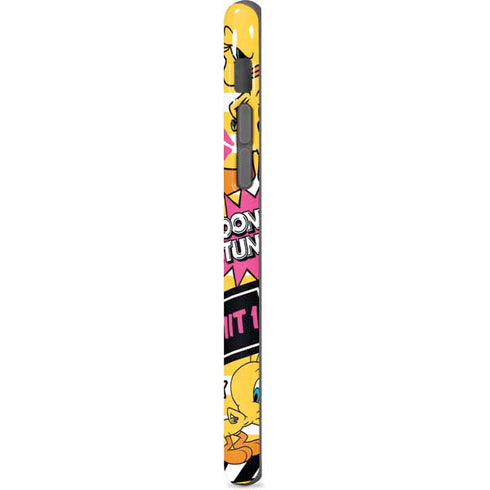 Looney Tunes Tweety and Sylvester Striped Patches iPhone 7 Pro Case