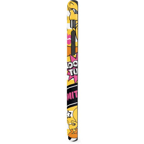 Looney Tunes Tweety and Sylvester Striped Patches iPhone XR Pro Case