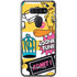 Looney Tunes Tweety and Sylvester Striped Patches LG K51/Q51 Clear Case