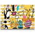Looney Tunes Tweety and Sylvester Striped Patches Surface Book 2 15in Skin