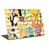 Looney Tunes Tweety and Sylvester Striped Patches Universal Laptop 18in (14.6 x 10.6in) Skin