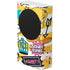 Looney Tunes Tweety and Sylvester Striped Patches Xbox Series S Console Skin