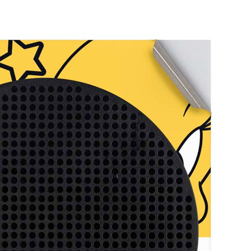 Looney Tunes Tweety and Sylvester Striped Patches Xbox Series S Console Skin