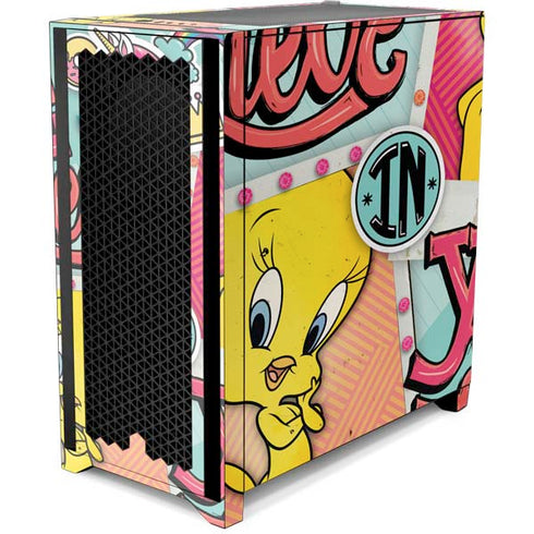 Looney Tunes Tweety Bird Believe In Yourself Corsair 4000D Tempered Glass Mid-Tower ATX Case Skin