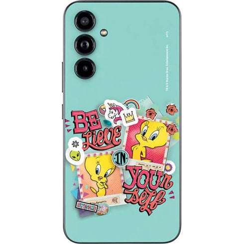 Looney Tunes Tweety Bird Believe In Yourself Galaxy A54 5G Skin