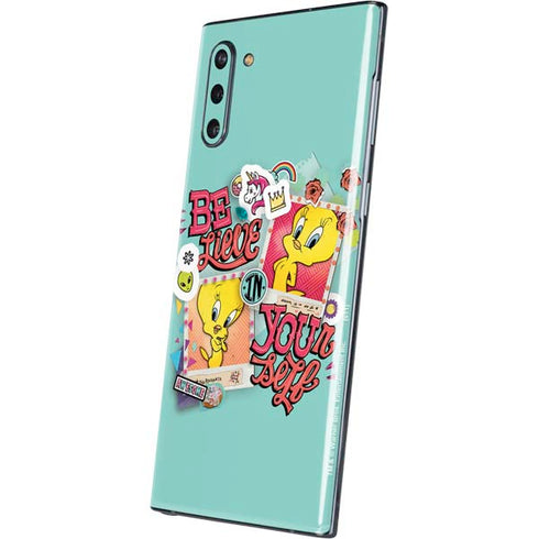 Looney Tunes Tweety Bird Believe In Yourself Galaxy Note 10 Skin