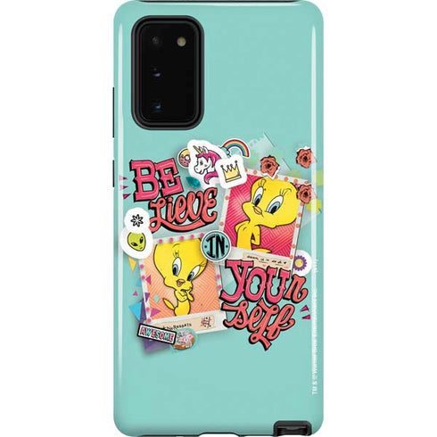 Looney Tunes Tweety Bird Believe In Yourself Galaxy Note20 5G Pro Case