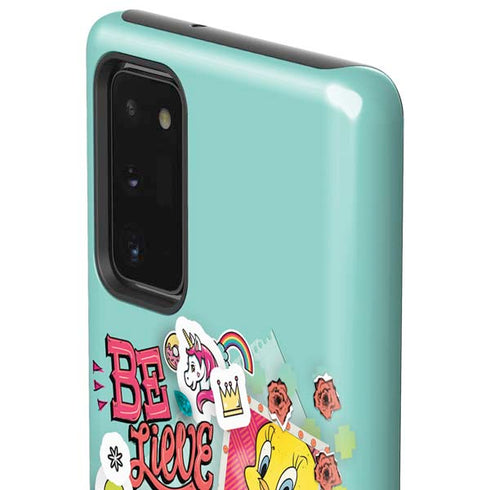 Looney Tunes Tweety Bird Believe In Yourself Galaxy Note20 5G Pro Case