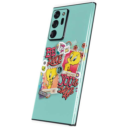 Looney Tunes Tweety Bird Believe In Yourself Galaxy Note20 Ultra 5G Skin