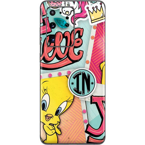 Looney Tunes Tweety Bird Believe In Yourself Galaxy S20 Ultra 5G Skin