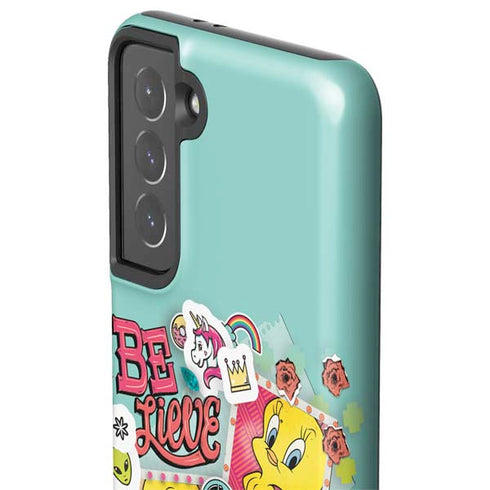 Looney Tunes Tweety Bird Believe In Yourself Galaxy S21 5G Pro Case