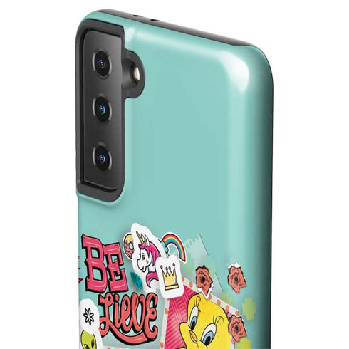 Looney Tunes Tweety Bird Believe In Yourself Galaxy S21 FE Pro Case
