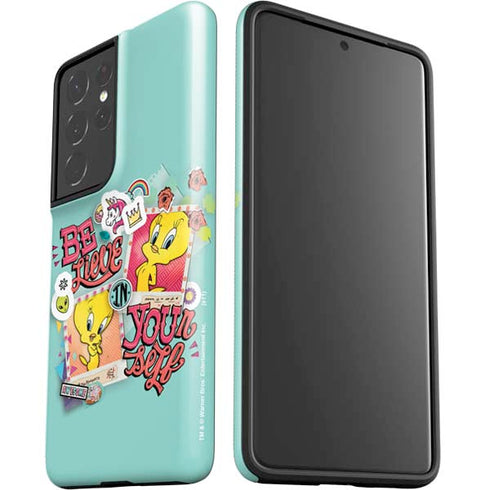 Looney Tunes Tweety Bird Believe In Yourself Galaxy S21 Ultra 5G Pro Case