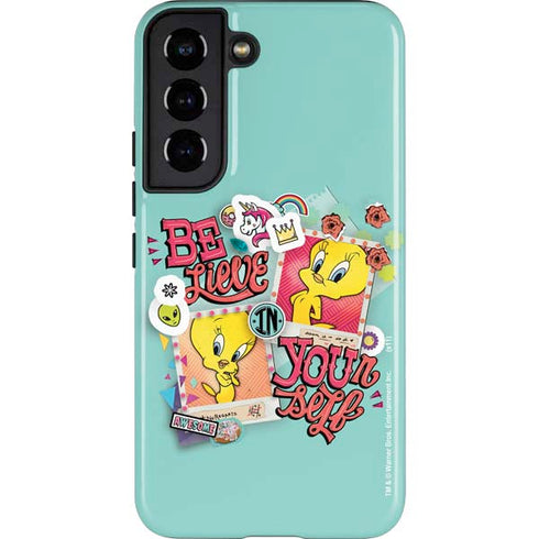 Looney Tunes Tweety Bird Believe In Yourself Galaxy S22 Pro Case