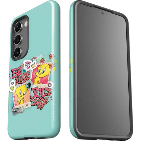 Looney Tunes Tweety Bird Believe In Yourself Galaxy S23 Pro Case