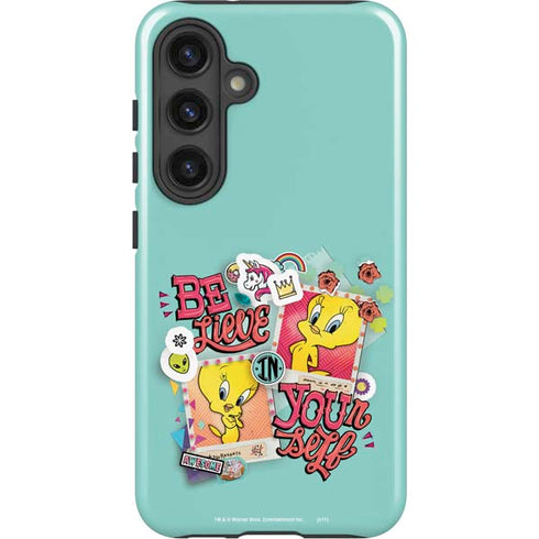 Looney Tunes Tweety Bird Believe In Yourself Galaxy S24 Impact Case