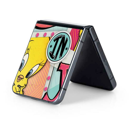 Looney Tunes Tweety Bird Believe In Yourself Galaxy Z Flip5 5G Skin