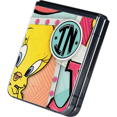 Looney Tunes Tweety Bird Believe In Yourself Galaxy Z Flip5 5G Skin