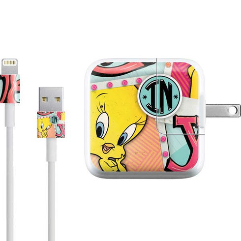 Looney Tunes Tweety Bird Believe In Yourself iPad Charger (10W USB) Skin