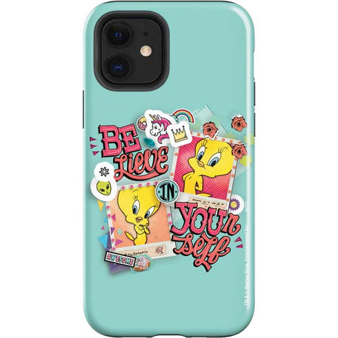 Looney Tunes Tweety Bird Believe In Yourself iPhone 12 Impact Case
