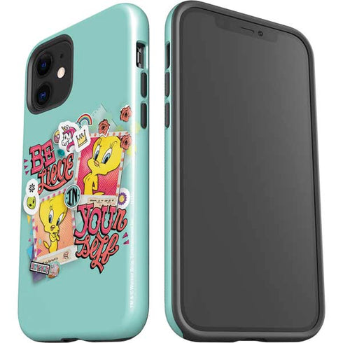 Looney Tunes Tweety Bird Believe In Yourself iPhone 12 Mini Impact Case