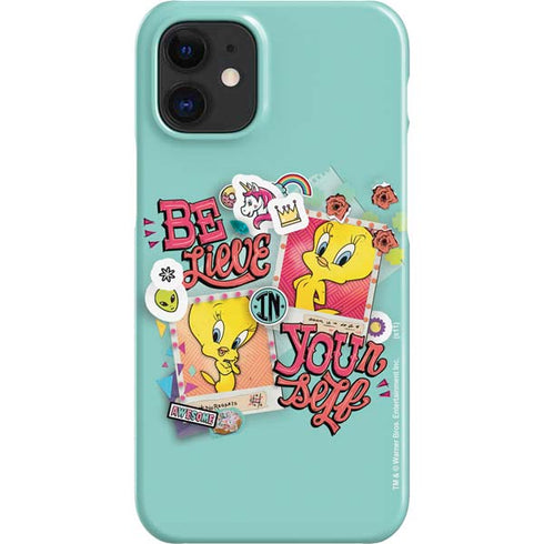 Looney Tunes Tweety Bird Believe In Yourself iPhone 12 Mini Lite Case