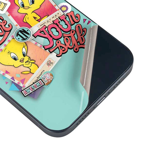 Looney Tunes Tweety Bird Believe In Yourself iPhone 14 Plus Skin